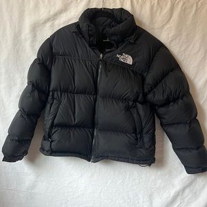 Black North Face Nuptse Mens Jacket